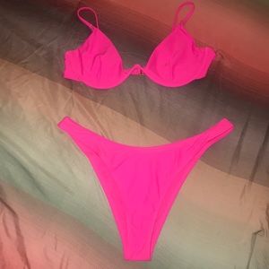 Hot Pink Bikini